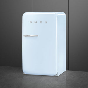 Smeg - 50's Retro Style Pastel Blue Compact Refrigerator - FAB10URPB3 (Special Order)