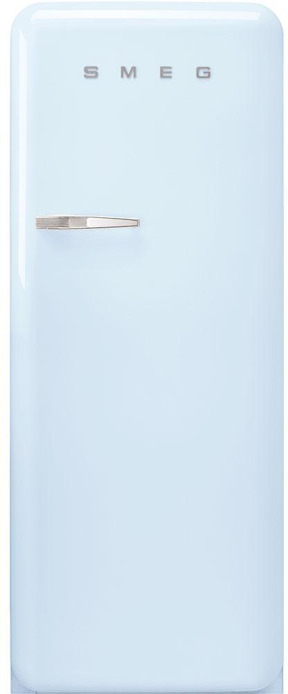 Smeg - 50's Retro Style Pastel Blue Right Hinge Refrigerator - FAB28URPB3 (Special Order)