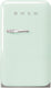 Smeg - 50's Retro Style Pastel Green Compact Refrigerator - FAB5URPG3 (Special Order)