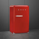 Smeg - 50's Retro Style Red Compact Refrigerator - FAB10URRD3 (Special Order)