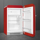 Smeg - 50's Retro Style Red Compact Refrigerator - FAB10URRD3 (Special Order)