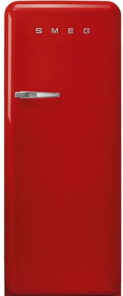 Smeg - 50's Retro Style Red Right Hinge Refrigerator - FAB28URRD3 (Special Order)