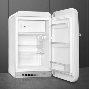 Smeg - 50's Retro Style White Compact Refrigerator - FAB10URWH3 (Special Order)