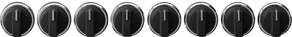 Smeg - 8 PC Classic Knob Set - 8MCCU (Special Order)