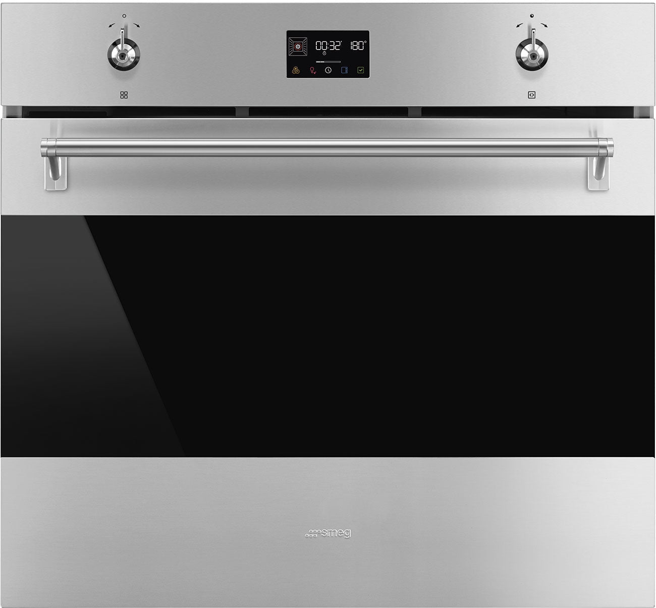 Smeg - Classic 30" Thermoseal Oven, Stainless Steel, Self Cleaning - SOPU3302TPX (Special Order)