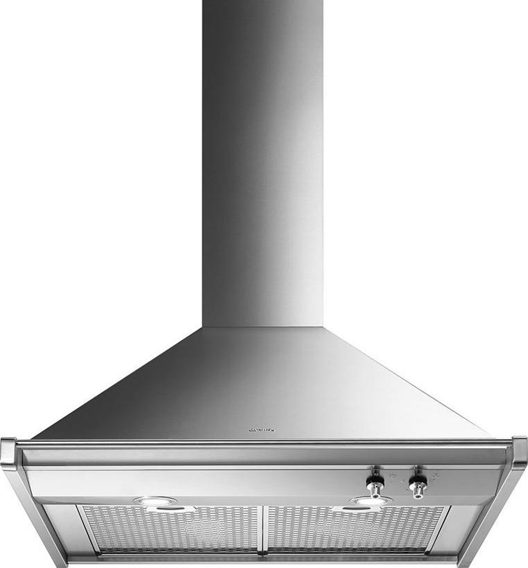 Smeg - Classic 30" Wall Mount Vent Hood - Stainless - KDU30X (Special Order)