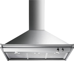 Smeg - Classic 36" Wall Mount Vent Hood - Stainless - KD90XU (Special Order)