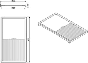 Smeg - Grill Plate for Portofino Ovens - BGCPF30 (Special Order)