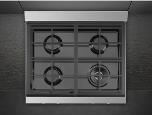 Smeg - Portofino 30" Stainless Steel Gas Rangetop- RTU304GX (Special Order)