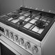 Smeg - Portofino 30" Stainless steel 4-Burner Dual Fuel Range - CPF30UGMX (Special Order)