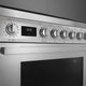 Smeg - Portofino 30" Stainless steel 4-Burner Dual Fuel Range - CPF30UGMX (Special Order)