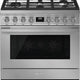 Smeg - Portofino 36" Stainless Steel 5-Burner Gas Range - CPF36UGGX (Special Order)