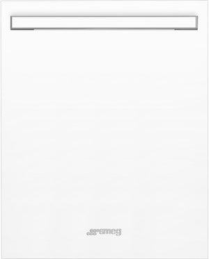 Smeg - Portofino Fingerprint-Proof Stainless Steel Dishwasher Door Panel White - KIT86PORTWH (Special Order)