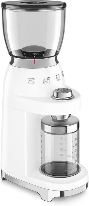 Smeg - Retro 50's Style Coffee Grinder White - CGF11WHUS