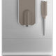 Smeg - Retro Style Espresso Coffee Machine with Frother Taupe - BCC02TPMUS (Special Order)