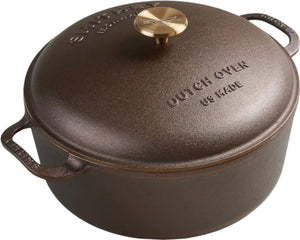 Smithey - 8.2" Cast Iron 5.5 QT Dutch Oven - Smith-CI-Dutch5