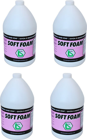 Soft Foam - 4 Liters Foaming Unscented Hand Soap, 4/Cs - 395440