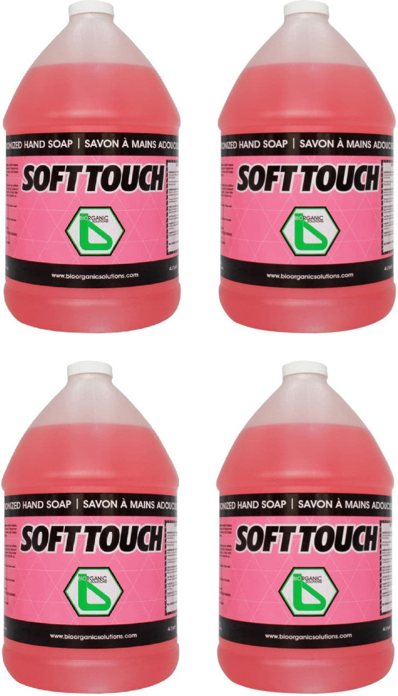 Soft Touch - 4 Liters Pink Lotionized Hand Soap, Pack of 4 - 100206