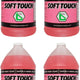 Soft Touch - 4 Liters Pink Lotionized Hand Soap, Pack of 4 - 100206