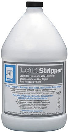 Spartan - 1 Gallon Mild Scent L.O.E Floor Stripper, 4Jug/Cs - 006104C