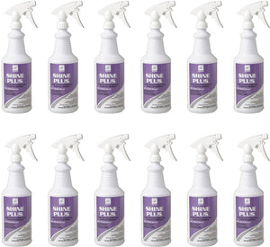 Spartan - Shine Plus 1 Quart Multi Surface Protectant Spray, 12 Bt/Cs - 302503C