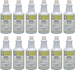 Spartan - SparCling 1 Quartz Restroom Disinfectant, 12Bt/Cs - 711803C