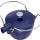 Staub - 1.16 QT Cast Iron Tea Kettle Dark Blue 1.1L - 1004372