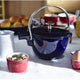 Staub - 1.16 QT Cast Iron Tea Kettle Dark Blue 1.1L - 1004372