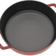 Staub - 2.5 QT Cast Iron Round Braiser With Dragon Lid Cherry 2.4L - 1028913