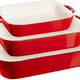 Staub - 3 PC Ceramic Ovenware Set Cherry - 40508-171