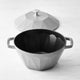 Staub - 3 QT Diamond Cast Iron Cocotte Graphite Gray 2.8L - 1020130