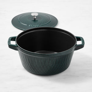 Staub - 4.25 QT Round Twister Cocotte La Mer 4L - 1023546