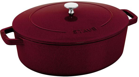 Staub - 6 QT Oval French Oven Cocotte Bordeaux 5.5L - 1027854