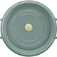 Staub - 7 QT Round Cocotte Eucalyptus 6.7L - 1023970