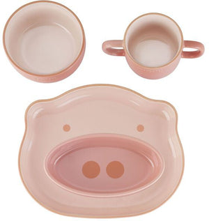 Staub - Child's Tableware Set 4 PC Pink - 1020254