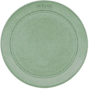 Staub - Dining Line 15 cm Sage Round Plate - 1010456