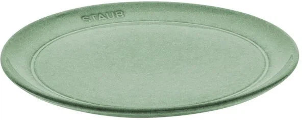 Staub - Dining Line 20 cm Sage Round Plate - 1010457