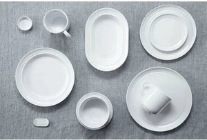 Staub - Dining Line 4 PC White Appetizer Plate Set - 1021468