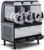 Stoelting - 115V Air Cooled Three 10 Liter Bowls, Frozen Beverage Dispenser With Auto Fill Ready - SCBF168-37-AF