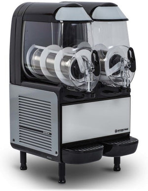 Stoelting - 115V Air Cooled Two 10 Liter Bowls, Frozen Beverage Dispenser - SCBF128-37