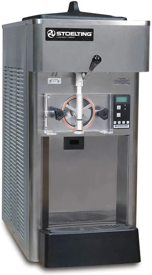 Stoelting - 15.12" x 28.87" x 35.62" 208-240 V Air Cooled Gravity Fed Single Flavor Soft Serve Countertop Machine - F111-38I-YG2