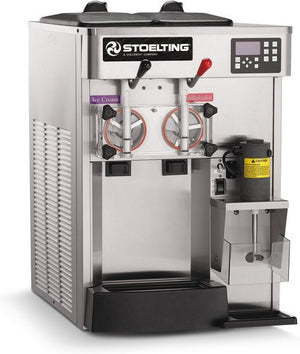 Stoelting - 208-240V 1 Phase Air Cooled Countertop Combination Soft Serve And Shake Gravity Freezer - SF121-38I2