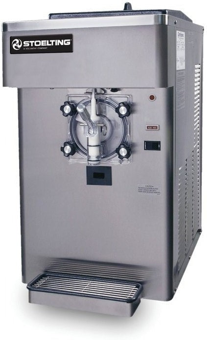 Stoelting - 208-240V Air Cooled Gravity Fed Single Flavor Countertop Shake or Slush Freezer - F112-38