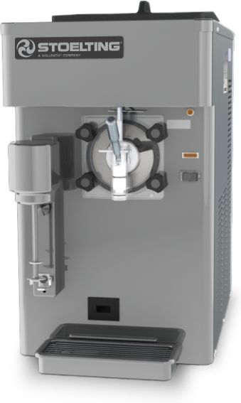 Stoelting - 208-240V Single Phase Water Cooled Gravity Fed Single Flavor Shake or Slush Countertop Machine - SF112-18