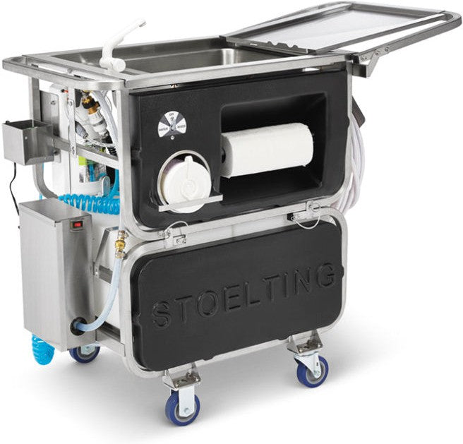 Stoelting - 220-240V Self Contained Companion Cart Portable Cleaning System With Pump - CIPCART-2