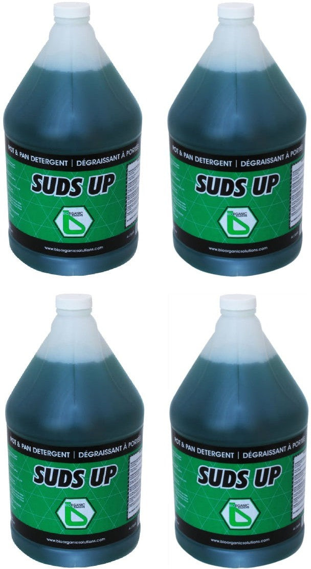 Suds Up - 4 Liters Pot & Pan Dish Liquid Soap, Pack of 4 - 100220