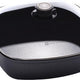 Swiss Diamond - 11" x 11" XD Non-Stick Induction Square Casserole with Lid (28 cm x 28 cm) - XD66282ic