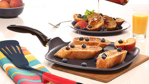 Swiss Diamond - 11" x 11" XD Non-Stick Induction Square Griddle (28 cm x 28 cm) - XD62283i