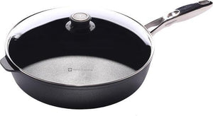 Swiss Diamond - 12.5" XD Non-Stick Induction Sauté Pan with Lid & Stainless Steel Handle (32 cm) - XD6732iC