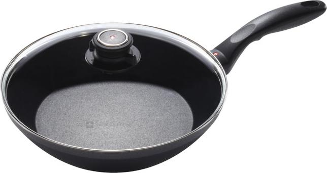 Swiss Diamond - 9.5" XD Non-Stick Induction Stir Fry Pan with Lid (24 cm) - XD6524ic